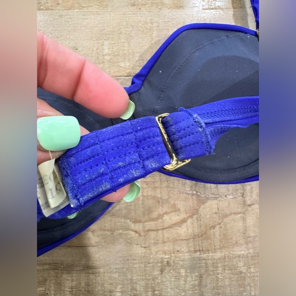 Victoria’s Secret swim padded strapless halter bikini top - Picture 4 of 10